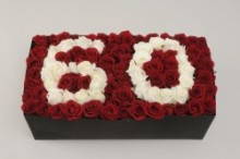 赤バラ100本花束