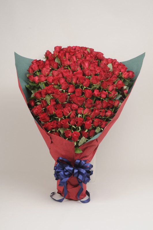 赤バラ200本花束 | Hundred Rose|バラ100本の花束